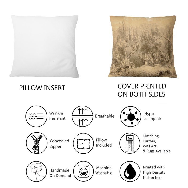Coussin Vintage Cowboys In The West