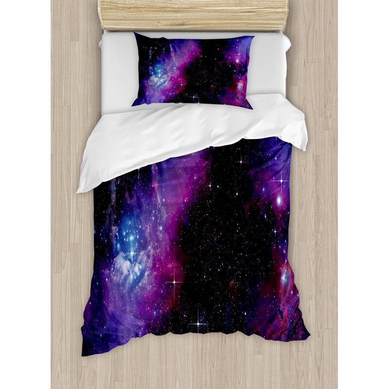 Polyester Duvet Cover, Twin Duvet Cover + 1 Standard Sham