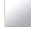 Modern Glamour Rectangle Stainless Steel Mirror