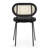 Boucle Low Rattan Back Side Chair-93021891