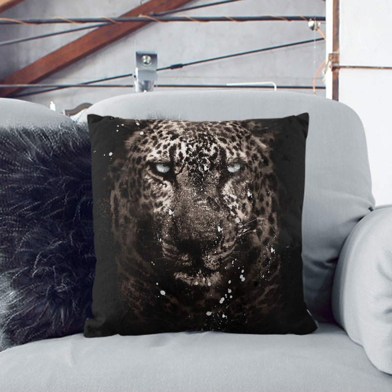 Square Cushion, White, 40cm H x 40cm W x 15cm D
