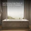 Baignoire tourbillon encastrée en acrylique avec chauffe-eau 60 po x 36 po-51907013