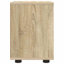 30.5cm W Manufactured Wood Bedside Table-1821079368