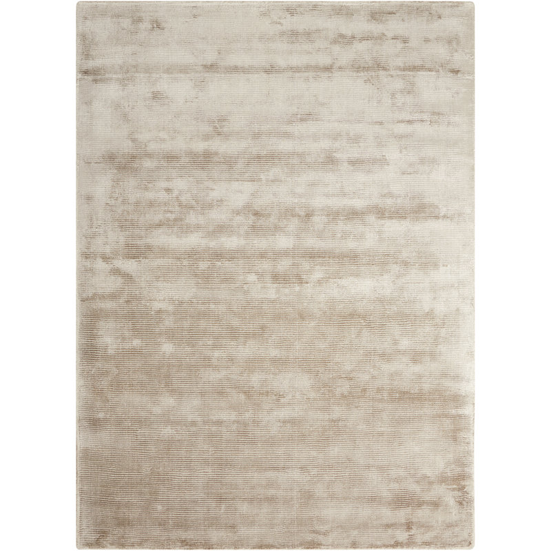 Lunar Solid Colour Hand Woven Area Rug, 168 x 226cm