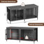 Cage pour animaux de grande taille avec séparateur-2076121844-2067900639