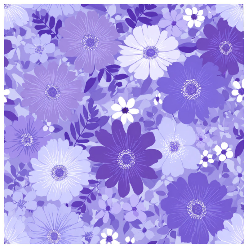 Fleurs, édredon floral, bohème bohémien, Twin Extra Long Comforter, Motif floral mauve clair