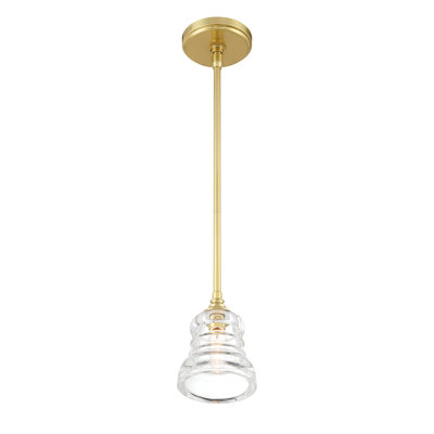 Spinnaker 1 Light Matte Mini Pendant