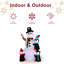 Bonhomme de neige de Noël gonflable