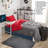44 Piece College Dorm Bedding And Essentials Package-68990072