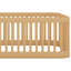 Structure de lit en bois avec clôture-223364307