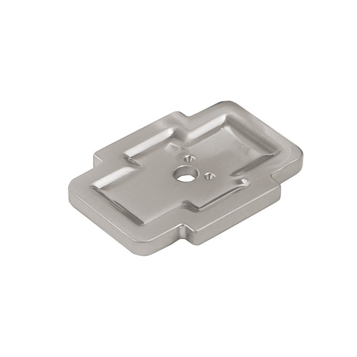 Coventry Knob Backplate, Satin Nickel