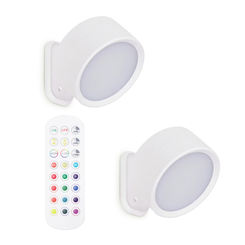 Sobhi Plastic LED Spotlight, White