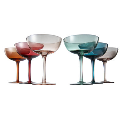 Verres à cocktail 6,6 oz | Cocktail, Martini & Champagne Ensemble de 6