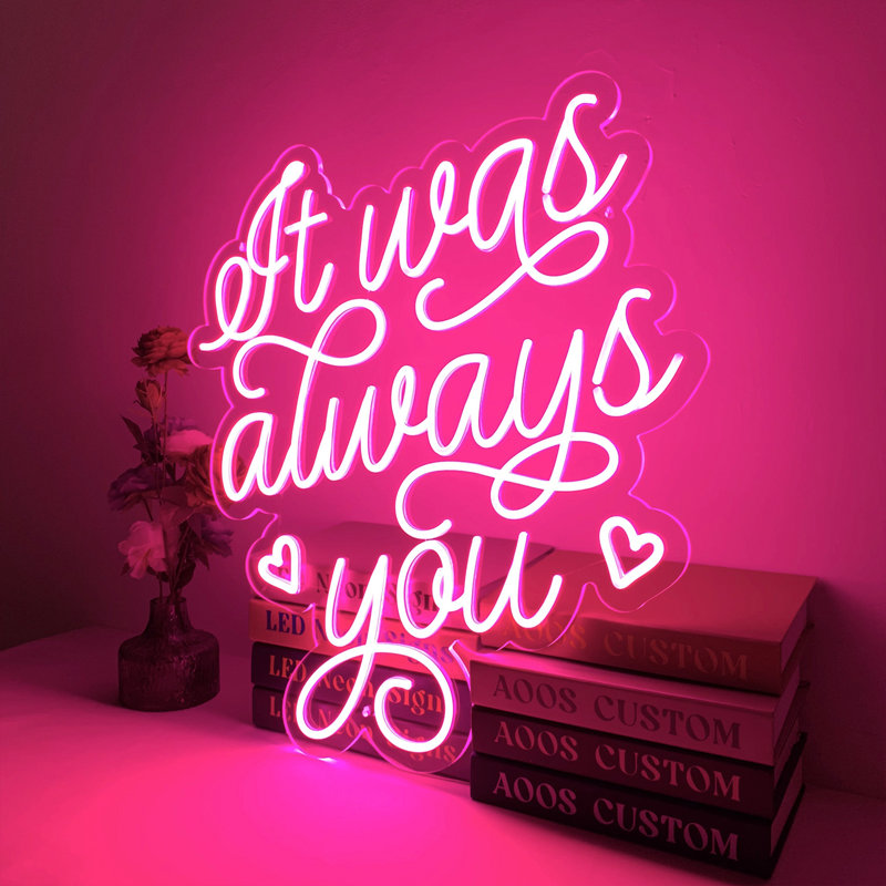 22'' No Subject Themed LED Neon Sign