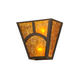 Mission Hill Top 2 - Light Outdoor Wall Lantern