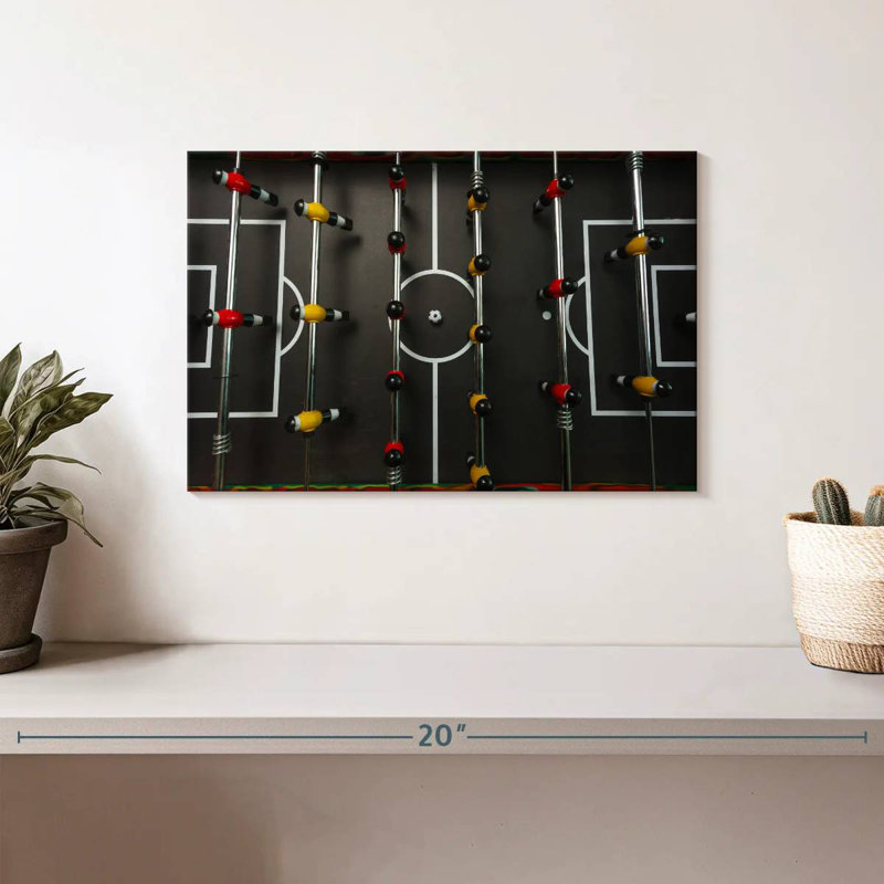 Senne Foosball Table Game, 8" H x 12" W