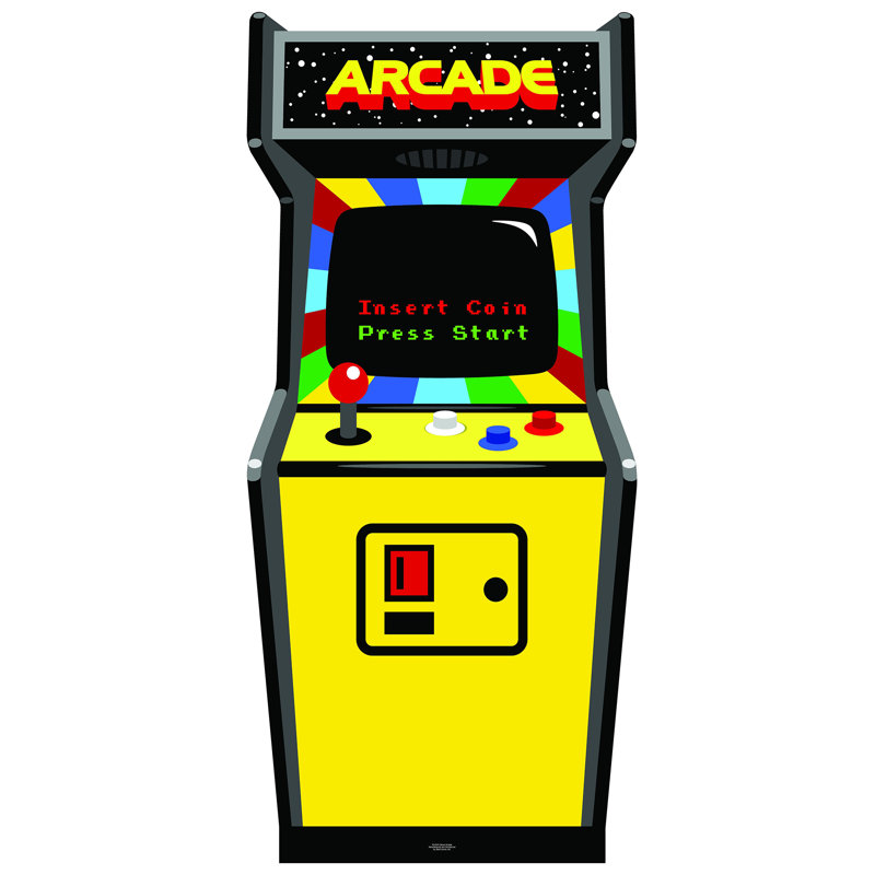 Arcade Cardboard Standup