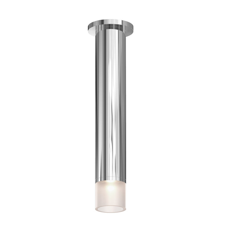 ALC Glass LED Flush Mount, 18" H x 3" W x 3" D, Etched