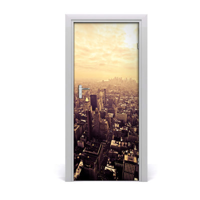 Manhattan New York, USA Door Decal