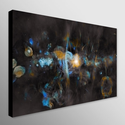 The Milky Way by MeerKAT Wall Art - Canvas Framed Print