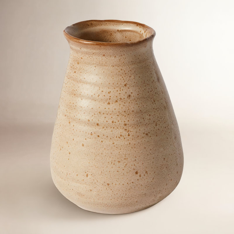 Vase Belvedere, H 7,25 po x l 5,25 po x P 5,25 po