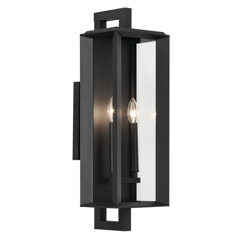 Heilly Aluminum Wall Light, 24" H x 8" W x 8.5" D