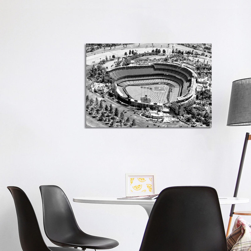 L.A Dodger Stadium by Philippe Hugonnard - Wrapped Canvas Print, 101.6 cm H x 66.04 cm W x 3.175 cm D