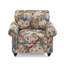 Upholstered Cotton Blend Armchair-736640158
