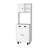 Kitchen Pantry In White With 1 Drawer And 5 Shelves For Organized Space Cabinet Organizing Essentials-635447453