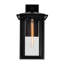 Lanterne murale d'extérieur moderne 1 lumière Alenushka 11 po pour garage, porche et patio-34622638