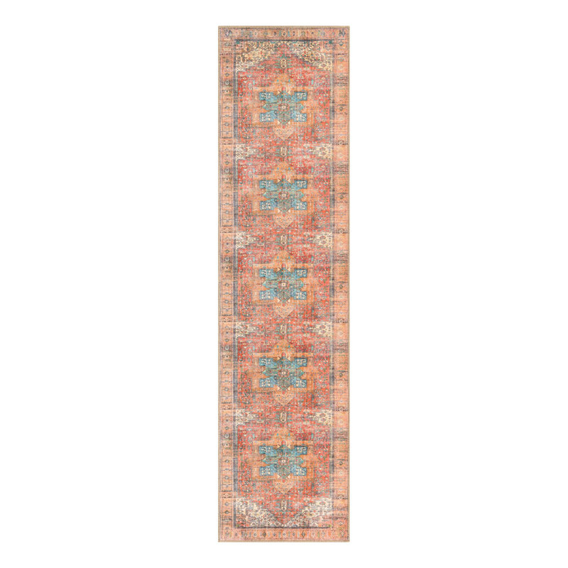 Chenille Geometric Indoor Rug, Runner 2' x 8'