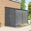 Atiq 9 ft. W x 4.7 ft. D Metal Pent Garden Shed-1204879459