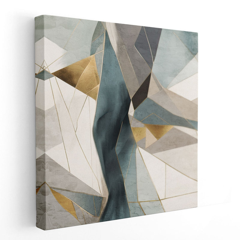 «Abstract Grid 1», reproduction d'art sur toile, H 30 po x l 30 po