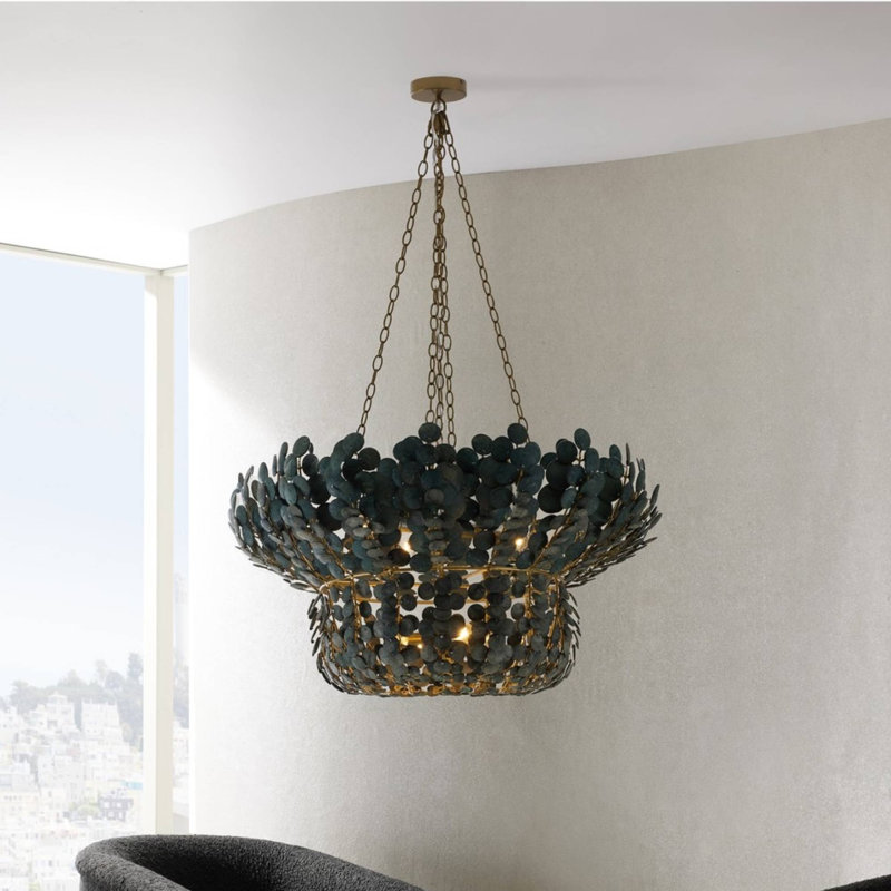 Bilal 8 - Light Iron Chandelier
