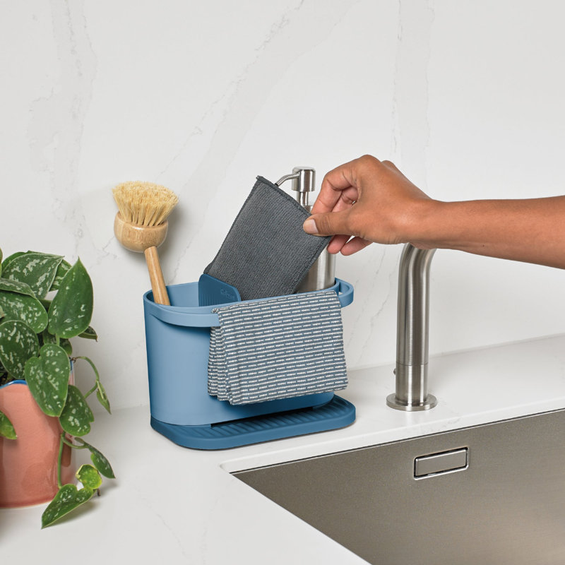 Recycled Sink Tidy - Made in UK, Avon Blue