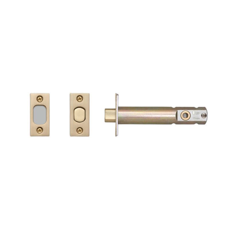 Privacy Bolt / Thumbturn Lock, Brass, 3.75"