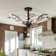 Breanna 30" Modern Firefly Chandelier 5 - Light Dimmable with Semi-Flush Downrod