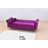 Twin 85'' Velvet Futon And Mattress-1941584131