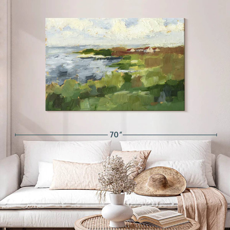Avery Lakeside Cottage II, H 32 po x l 48 po