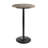 Round Faux Marble Top Dining Table