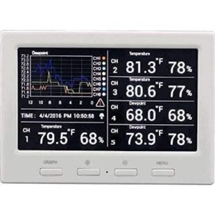 Ambient Weather F007TP 8-Channel Wireless Thermometer with Temperature  Probe for WS-07, WS-08, WS-09 Weather Stations