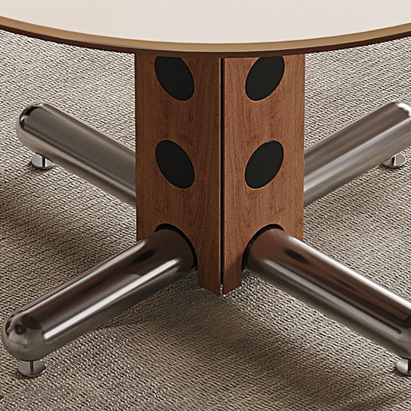 Small household dining table, White