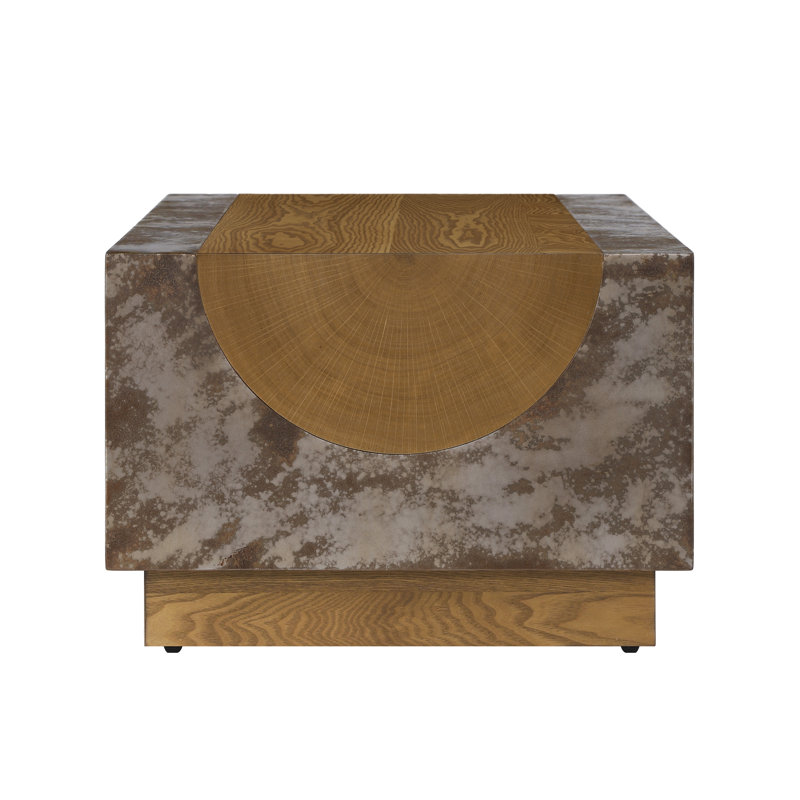 Table basse Bexford Modern Rustic, 15.18" H x 43.31" W x 21.65" D