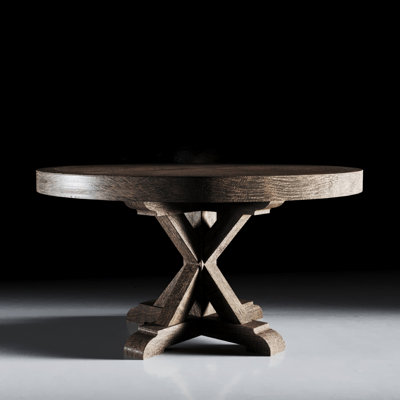 Madera 48" Round Dining Table CN. by Gracie Oaks
