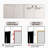Soderberg 31.4in With 2 Doors, Freestanding Locker
