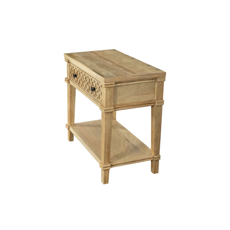 One Allium Way® - Table de chevet 1 tiroir de 28 pouces de large avec tablette