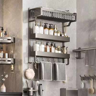 Wall Mounted Required Towel Rack