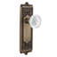 Egg & Dart Plate with Crystal Meadows Knob-1365302765