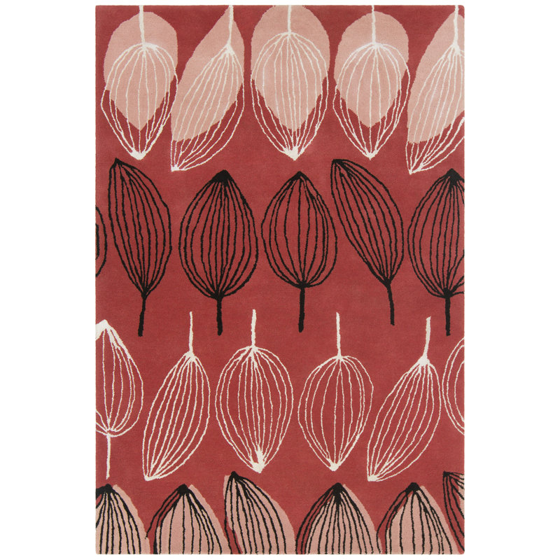 Jessica Swift Wool Floral Area Rug, 5' x 7'6"