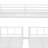 Twin Over Twin & Twin Bunk Beds For 3, Twin XL Over Twin & Twin Bunk Bed Metal Triple Bunk Bed, White-674521902